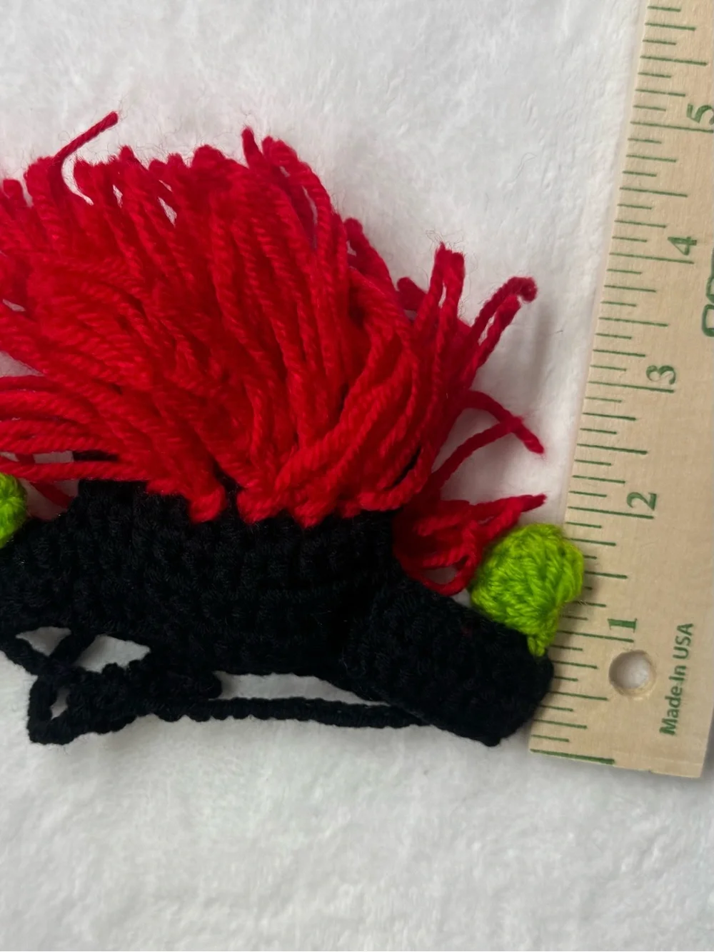 Frankenstein Monster Pet Costume Hat – Knit Yarn Wig